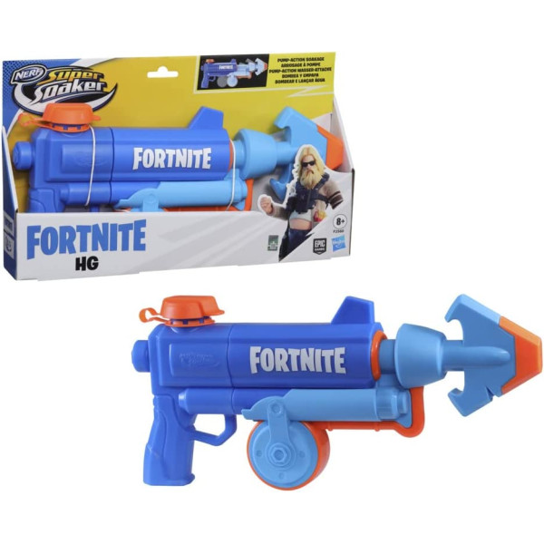 Водяний бластер Нерф Супер Сокер Фортнайт Nerf Super Soaker Fortnite HG Water Blaster Hasbro (F2560)