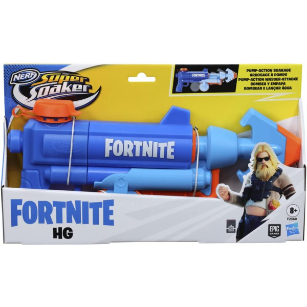 Водяний бластер Нерф Супер Сокер Фортнайт Nerf Super Soaker Fortnite HG Water Blaster Hasbro (F2560)