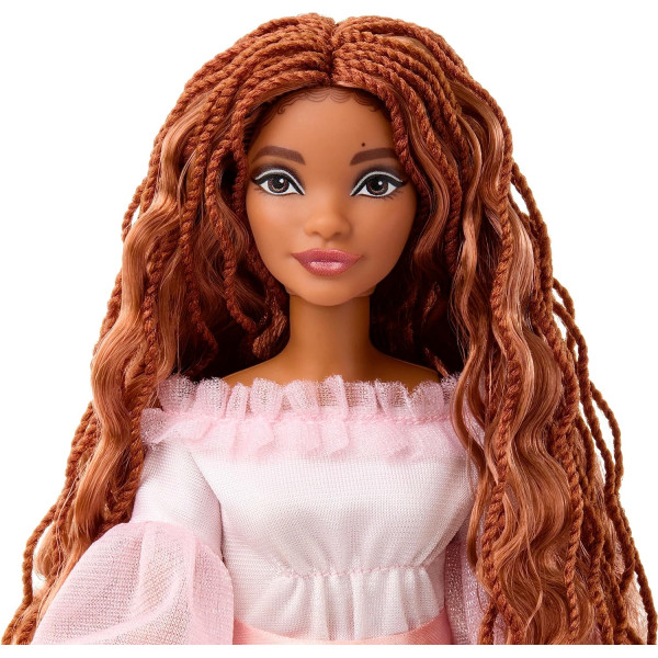 Лялька Дісней Аріель Русалонька в рожевій сукні Disney The Little Mermaid Ariel Pink Dress Mattel (HPD90)