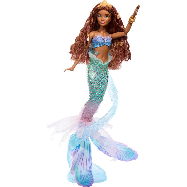 Лялька Дісней Аріель Русалонька Disney The Little Mermaid Deluxe Mermaid Ariel Mattel (HNF42)