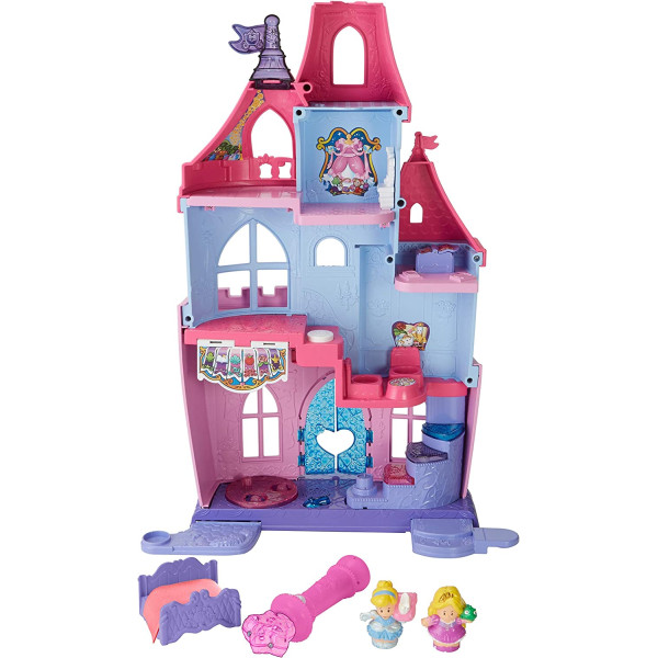 Ігровий набір Фішер Прайс Чарівний палац Принцеси Fisher-Price Little People Disney Princess Magical Palace (DRL52)