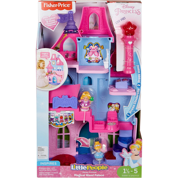Ігровий набір Фішер Прайс Чарівний палац Принцеси Fisher-Price Little People Disney Princess Magical Palace (DRL52)