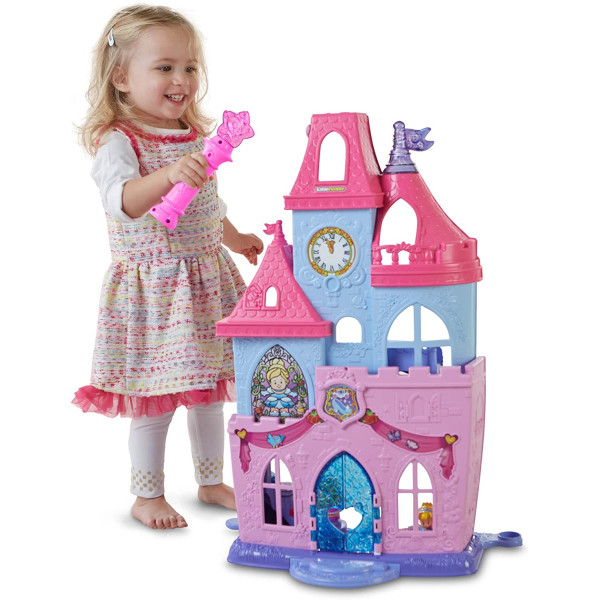 Ігровий набір Фішер Прайс Чарівний палац Принцеси Fisher-Price Little People Disney Princess Magical Palace (DRL52)