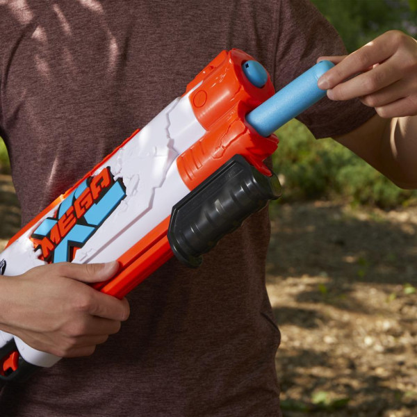 Бластер Нерф Мега ХЛ Подвійний руйнівник Nerf Mega XL Double Crusher Blaster Hasbro (F1593)
