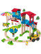Дерев'яний конструктор Шкільный двір Fisher-Price Wonder Makers Design System Slide & Ride Schoolyard (GGV82)