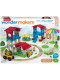 Дерев'яний конструктор Шкільный двір Fisher-Price Wonder Makers Design System Slide & Ride Schoolyard (GGV82)