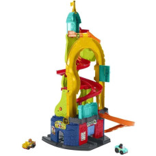 Гоночний трек Фішер Прайс Хмарочос Fishe-Price Little People Sit 'N Stand Skyway 2-In-1 (HBD77)