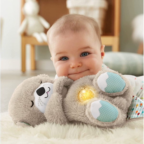 Музичне плюшеве Видреня Казкові сни Фішер Прайс Fisher-Price Soothe 'N Snuggle Otter Plush (FXC66)