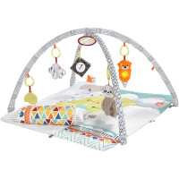 Ігровий розвиваючий килимок Фішер прайс Перші відчуття малюка Fisher-Price Perfect Sense Deluxe Gym (GKD45)