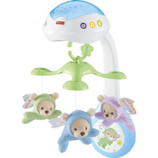 Мобіль проектор з пультом керування Фішер Прайс Сон метелика ​Fisher-Price Butterfly Dreams 3 in 1 Projection Mobile (CDN41)