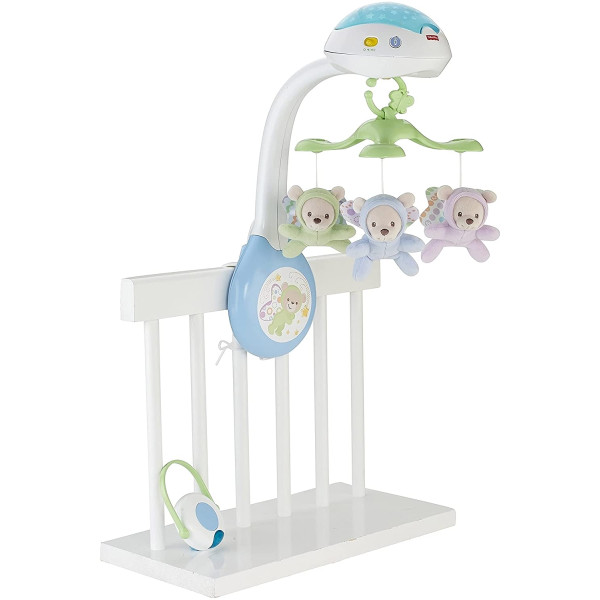 Мобіль проектор з пультом керування Фішер Прайс Сон метелика ​Fisher-Price Butterfly Dreams 3 in 1 Projection Mobile (CDN41)
