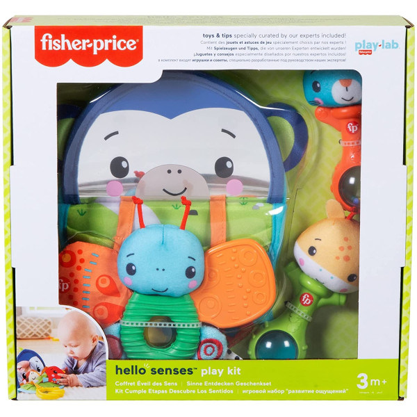 Ігровий набір Фішер Прайс Розвиток відчуттів Fisher-Price Hello Senses Play Kit (HFJ92)