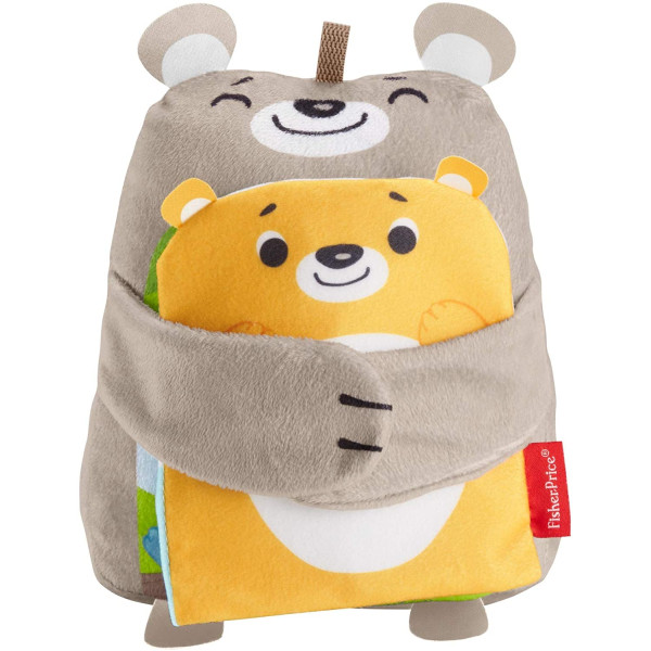 М'яка іграшка Развиваюча книжка Фішер-Прайс Лісові друзі Fisher-Price Sit and Snuggle Activity Book (GJD37)