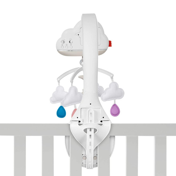 Мобіль нічник Фішер Прайс Заспокійливі хмаринки Fisher-Price Calming Clouds Mobile Soother Crib Toy Nursery Sound Machine (GRP99)