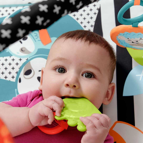 Ігровий розвиваючий килимок 3 в 1 Фішер прайс Веселі розваги Fisher-Price 3-in-1 Music, Glow and Grow Gym (HBP41)