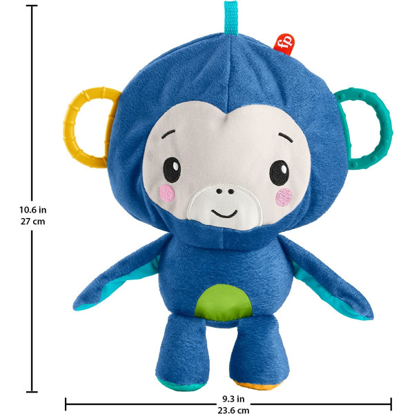 Підвіска - іграшка на дитячу коляску Фішер-Прайс Мавпеня Fisher-Price Activity Monkey and Ball (GRR32)