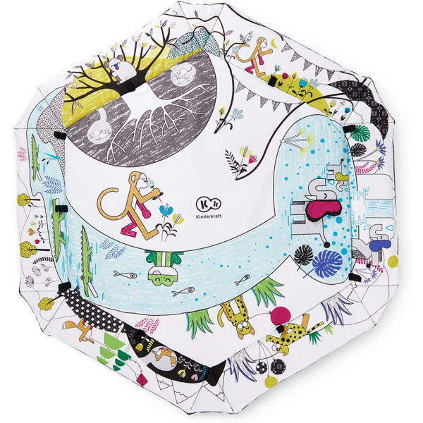 Ігровий розвивальний килимок 2 в 1 Kinderkraft Smartplay Play Mat (KKZSMART000000)
