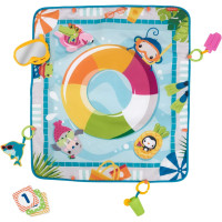 Игровой развивающий коврик Фишер прайс Веселый бассейн Fisher-Price Fun Activity Mat Swimming Pool (GRR44)