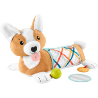М'яка іграшка для гри на животику Цуценя 3 в 1 Фішер-Прайс Fisher-Price 3-in-1 Plush Puppy Tummy Wedge (HJW10)