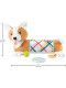 М'яка іграшка для гри на животику Цуценя 3 в 1 Фішер-Прайс Fisher-Price 3-in-1 Plush Puppy Tummy Wedge (HJW10)