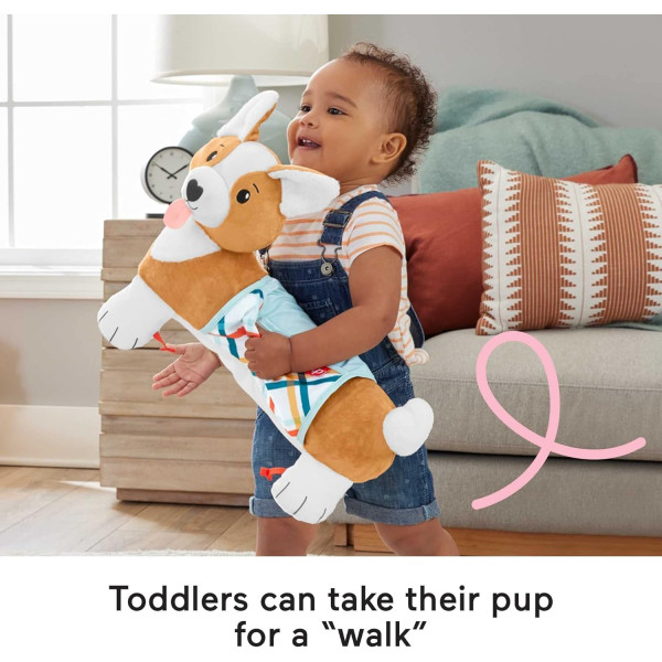 М'яка іграшка для гри на животику Цуценя 3 в 1 Фішер-Прайс Fisher-Price 3-in-1 Plush Puppy Tummy Wedge (HJW10)