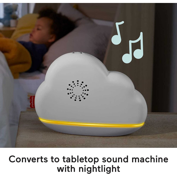 Мобіль нічник 2 в 1 Фішер прайс Грайливі хмаринки Fisher-Price Rainbow Showers to Bedside Mobile (HBP40)