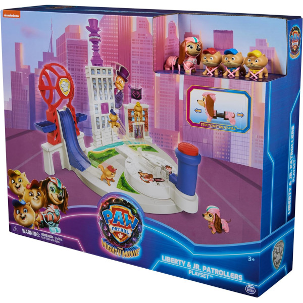 Ігровий набір Щенячий патруль Мегакіно Ліберті та юні патрульні Paw Patrol The Mighty Movie Liberty and Junior Patroller Spin Master (6067863)