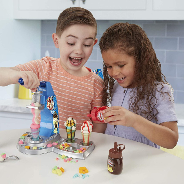 Ігровий набір Плей-До Зроби морозиво Play-Doh Kitchen Creations Drizzy Ice Cream Featuring Drizzle Hasbro (E6688)