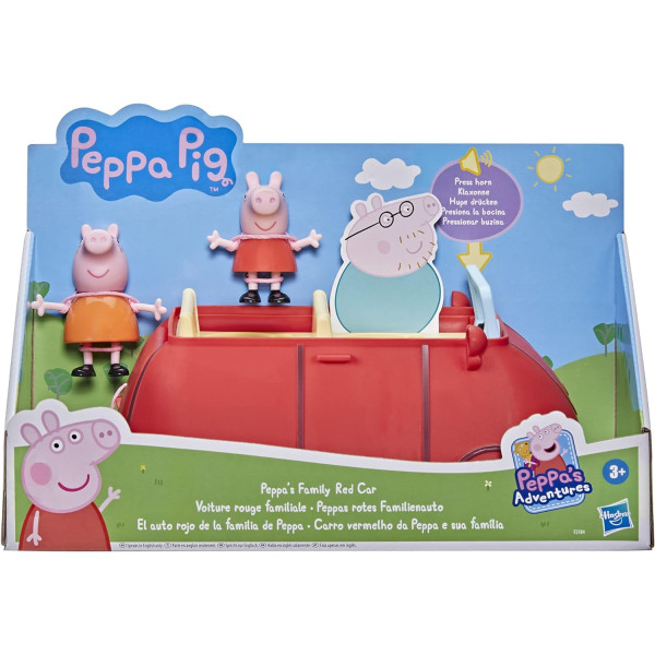 Музична машинка Свинки Пеппи Peppa Pig Peppa's Adventures Peppas Red Family Car Hasbro (F2184)