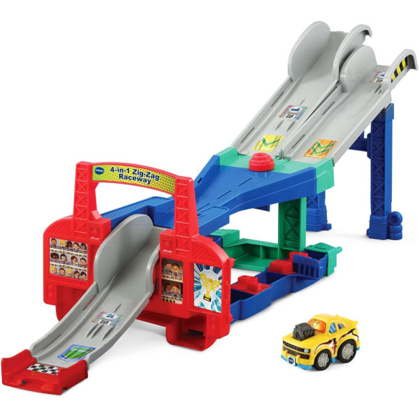 Траса для перегонів 4 в 1 Зіг-Заг Вітеч VTech Go! Go! Smart Wheels 4-in-1 Zig-Zag Raceway (80-556500)