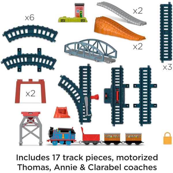 Залізна дорога Томас та Друзі Доставка Вантажу Thomas & Friends 3-in-1 Package Pickup Fisher-Price (HGX64)