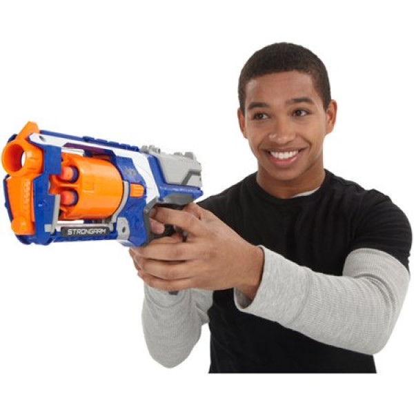 Бластер Нерф Н-Страйк Еліт Стронгарм Nerf N-Strike Elite Strongarm Blaster Hasbro (36033)