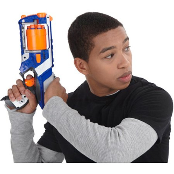Бластер Нерф Н-Страйк Еліт Стронгарм Nerf N-Strike Elite Strongarm Blaster Hasbro (36033)