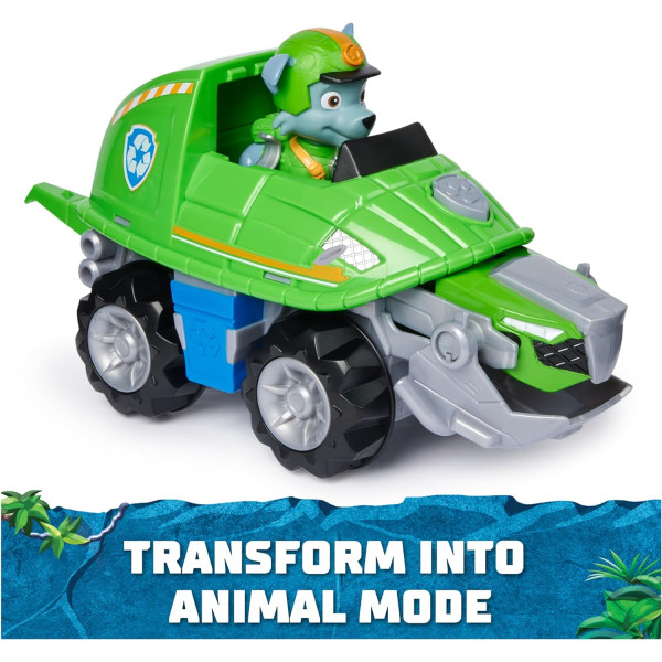Щенячий патруль у Джунглях Автомобіль черепаха Роккі Paw Patrol Jungle Pups Rocky Snapping Turtle Vehicle Spin Master  (6067763)