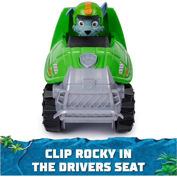 Щенячий патруль у Джунглях Автомобіль черепаха Роккі Paw Patrol Jungle Pups Rocky Snapping Turtle Vehicle Spin Master  (6067763)