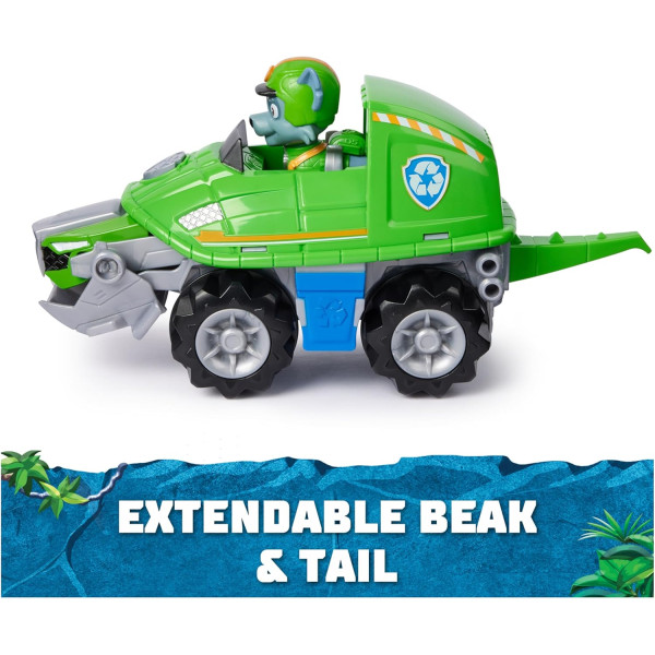 Щенячий патруль у Джунглях Автомобіль черепаха Роккі Paw Patrol Jungle Pups Rocky Snapping Turtle Vehicle Spin Master  (6067763)
