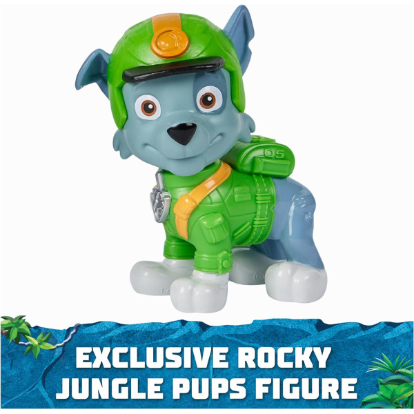 Щенячий патруль у Джунглях Автомобіль черепаха Роккі Paw Patrol Jungle Pups Rocky Snapping Turtle Vehicle Spin Master  (6067763)
