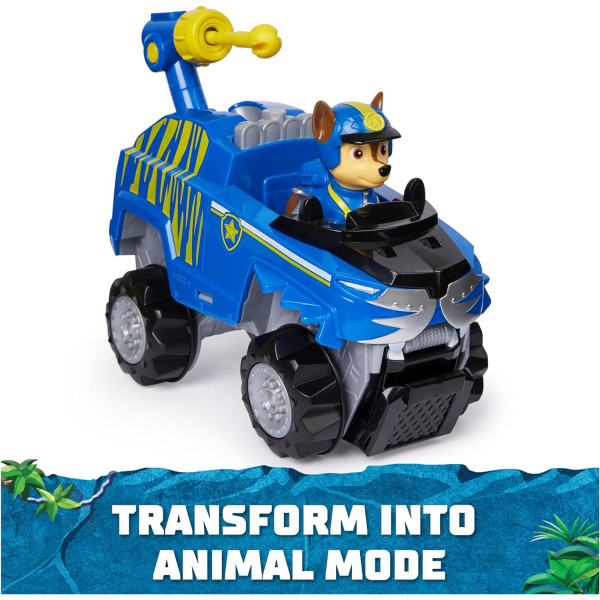Щенячий патруль у Джунглях Автомобіль тигр Чейза Paw Patrol Jungle Pups Chase Tiger Vehicle Spin Master  (6067758)