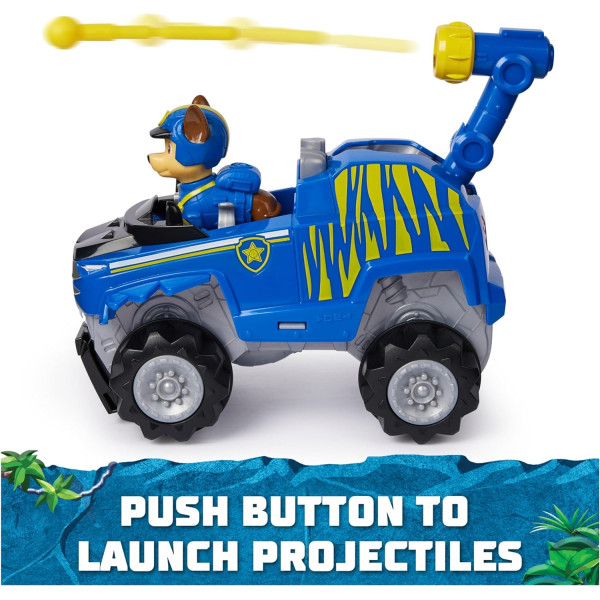 Щенячий патруль у Джунглях Автомобіль тигр Чейза Paw Patrol Jungle Pups Chase Tiger Vehicle Spin Master  (6067758)