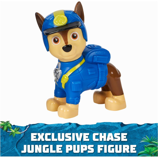 Щенячий патруль у Джунглях Автомобіль тигр Чейза Paw Patrol Jungle Pups Chase Tiger Vehicle Spin Master  (6067758)