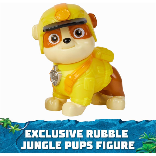 Щенячий патруль у Джунглях Автомобіль носоріг Здорованя Paw Patrol Jungle Pups Rubble Rhino Vehicle Spin Master  (6067761)