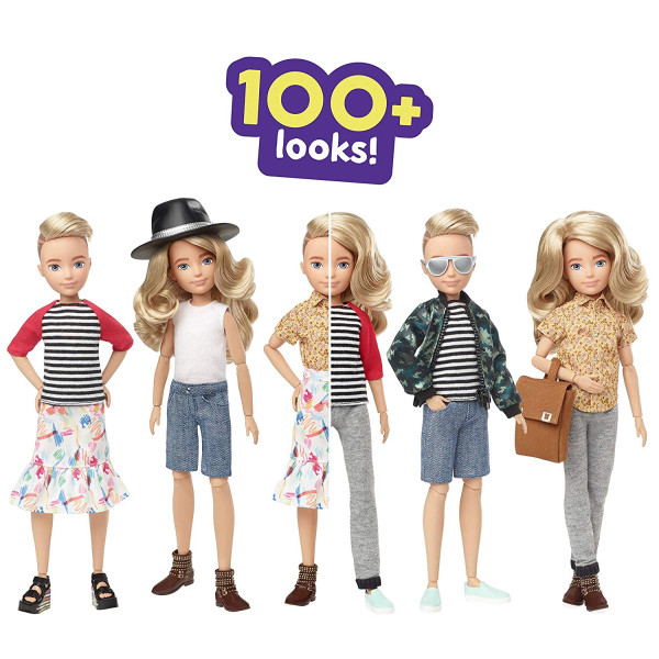 Лялька Творимий світ, світле хвилясте волосся Creatable World Deluxe, Blonde Wavy Hair (GGT67)