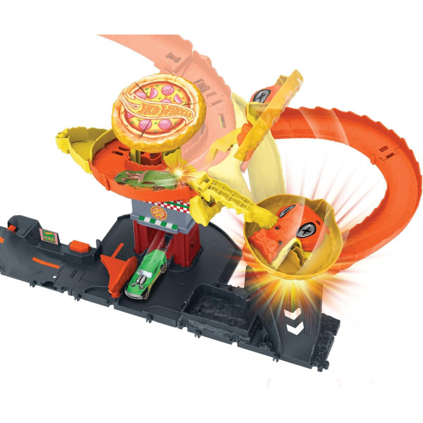 Трек Хот Вілс Атака Кобри Hot Wheels City Pizza Slam Cobra Attack (HTN81)