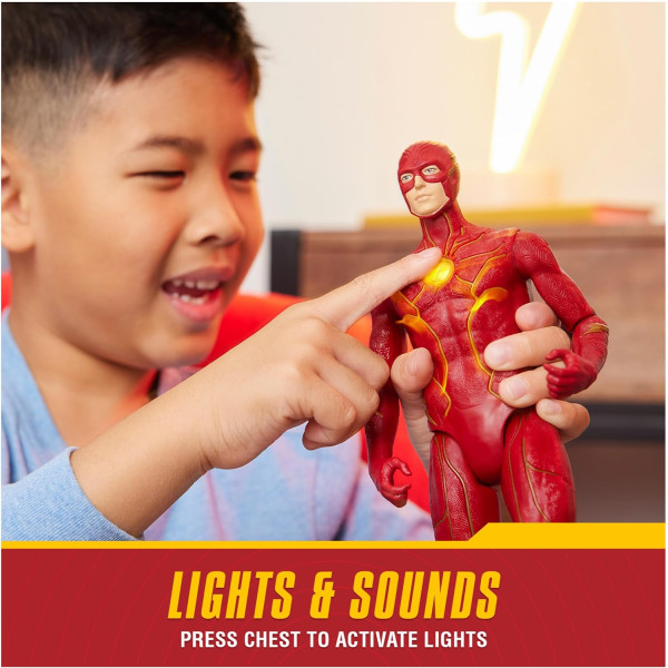Фігурка Флеш ДС Комікс світло звук DC Comics The Flash Speed Force Action Figure Spin Master (6065621)