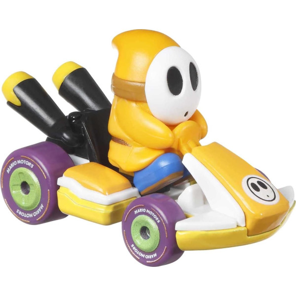 Набір з 4 машинок Хот Вілс Маріо Карт Hot Wheels Mario Kart Vehicle 4-Pack Set (GWB38)