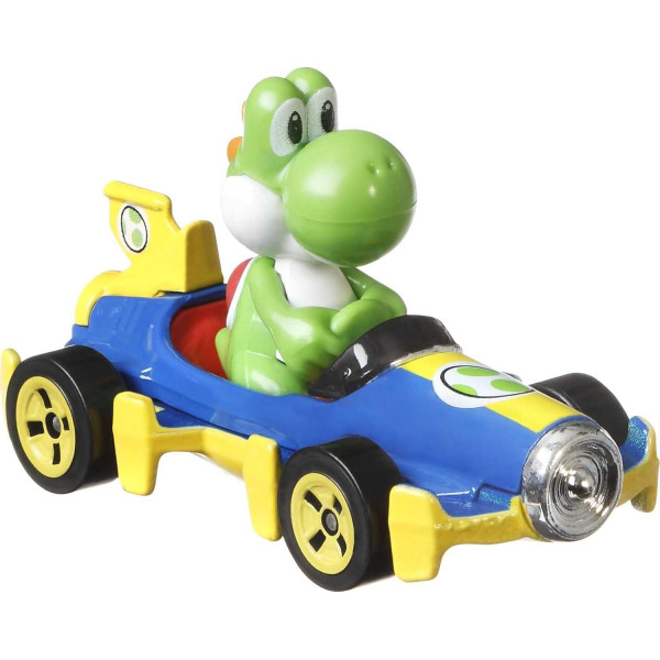 Набір з 4 машинок Хот Вілс Маріо Карт Hot Wheels Mario Kart Vehicle 4-Pack Set (GWB38)