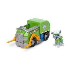 Щенячий патруль Рятувальний навантажувач Роккі Paw Patrol Rocky’s Recycle Truck Vehicle with Collectible Figure Spin Master (6068854)