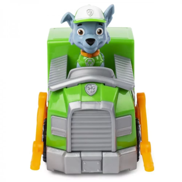 Щенячий патруль Рятувальний навантажувач Роккі Paw Patrol Rocky’s Recycle Truck Vehicle with Collectible Figure Spin Master (6068854)