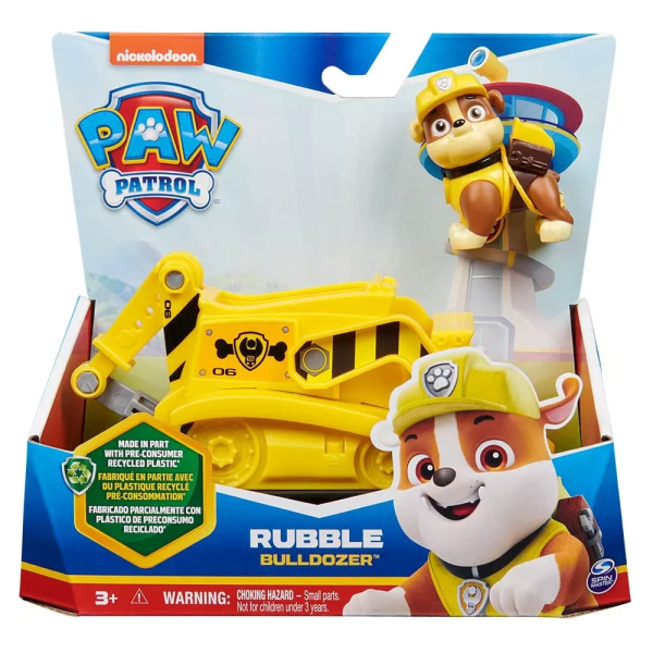 Щенячий патруль Рятувальний бульдозер Здорованя Paw Patrol Rubble Bulldozer Spin Master (6069057)