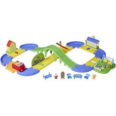 Трек Все навколо міста Свинки Пеппи Peppa Pig All Around Peppa’s Town Set with Adjustable Track Hasbro (F4822)